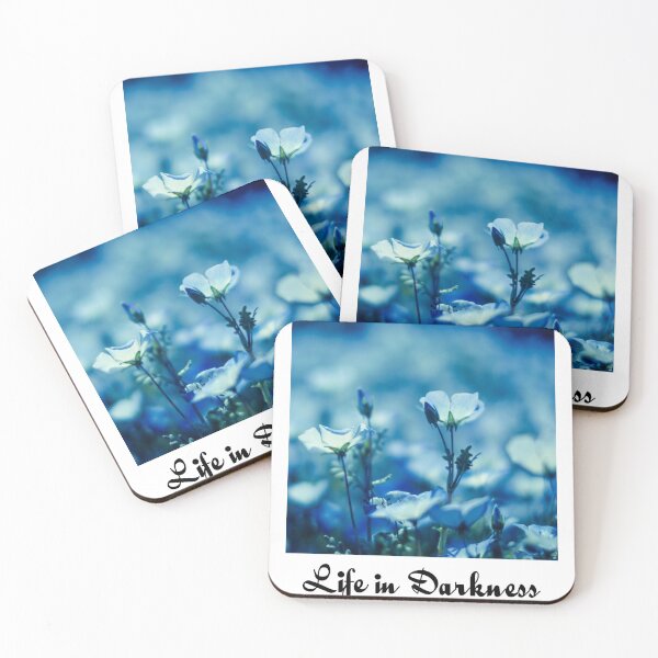 Item preview, "Life in Darkness" Floral Design  designed and sold by JoyforU.