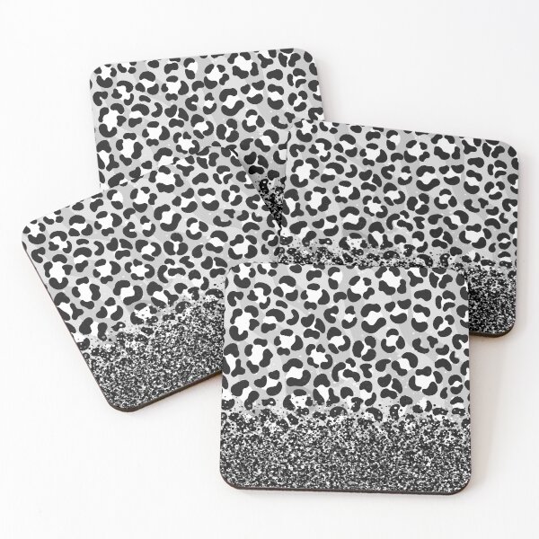 Item preview, Black and gray tiger pattern mixed with scattered crystals designed and sold by Shawa Shop.