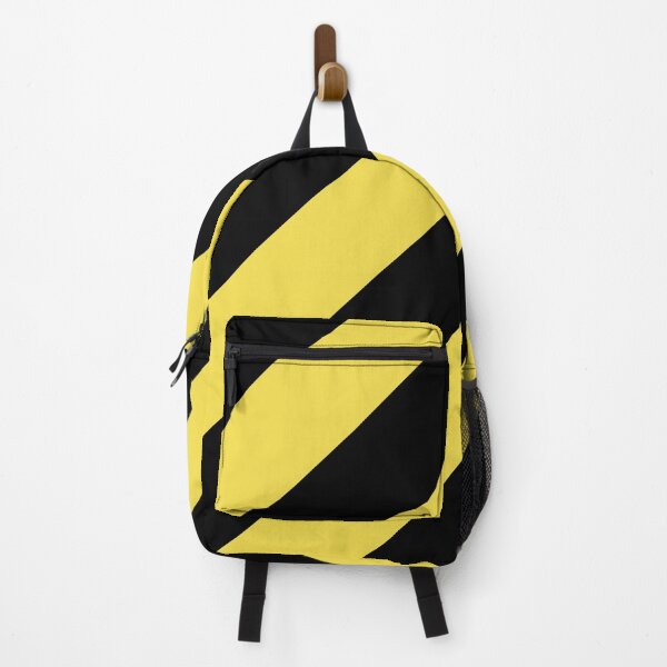 Item preview, Yellow and Black Diagonal Stripe Pattern 2022 Trending Color - Hue - Shade - Colour Pantone Illuminating Yellow 13-0647 designed and sold by ColorOfTheYears.