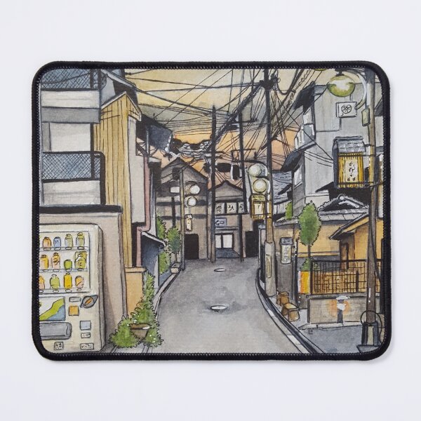 Item preview, Japanese street designed and sold by LauraPemArt.