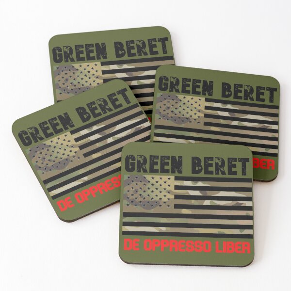 Item preview, GREEN BERET FLAG USA designed and sold by Frenchie Fever.