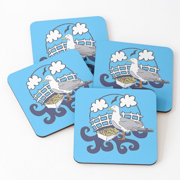 Item preview, Seagull and Chips designed and sold by Moti Black.