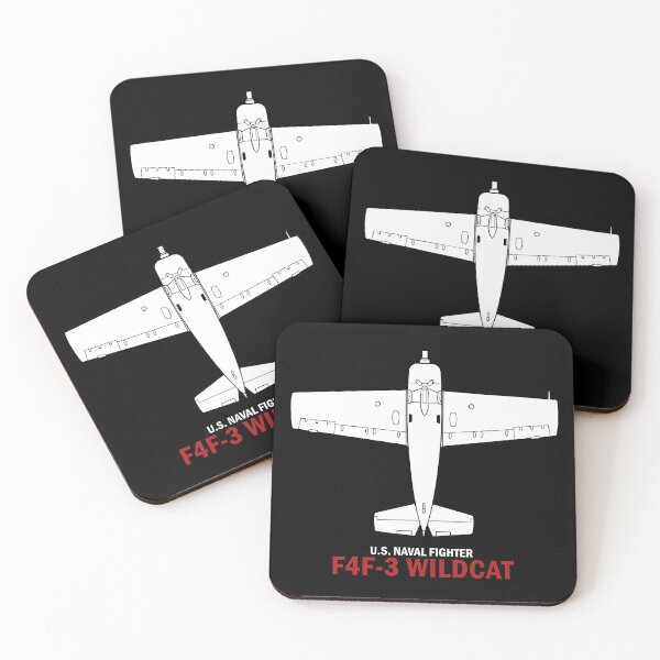 Item preview, WW2 F4F Wildcat Identification Chart designed and sold by rogue-design.