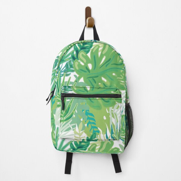 Item preview, Green Jungle Leaves Pattern designed and sold by digoarpi.
