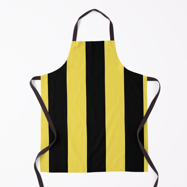Item preview, Yellow and Black Vertical Stripe Pattern 2022 Trending Color - Hue - Shade - Colour Pantone Illuminating Yellow 13-0647 designed and sold by ColorOfTheYears.