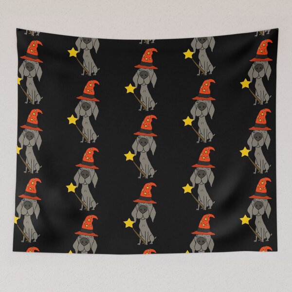 Item preview, Funny Weimaraner Dog Wizard Halloween designed and sold by Nature's Fancy.