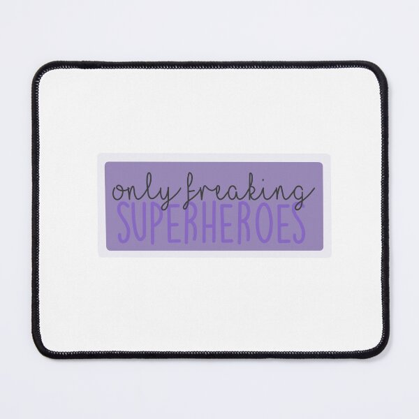 Item preview, Amelia Shepherd Only Freaking Superheroes Quote designed and sold by JunkieBFFs.