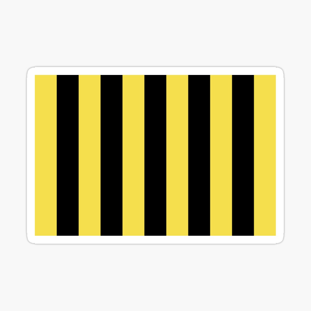 Yellow and Black Vertical Stripe Pattern 2022 Trending Color - Hue - Shade - Colour Pantone Illuminating Yellow 13-0647 iPhone Case