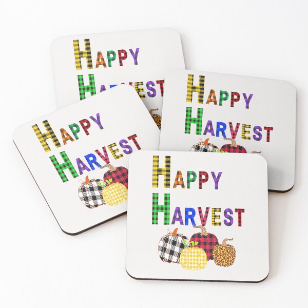Item preview, Happy Harvest, Plaid and all things pumpkin Thanksgiving ,Thankful Grateful Blessed, Pumpkin spice and all things nice designed and sold by Adri Barnard.