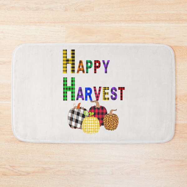 Item preview, Happy Harvest, Plaid and all things pumpkin Thanksgiving ,Thankful Grateful Blessed, Pumpkin spice and all things nice designed and sold by Adri Barnard.