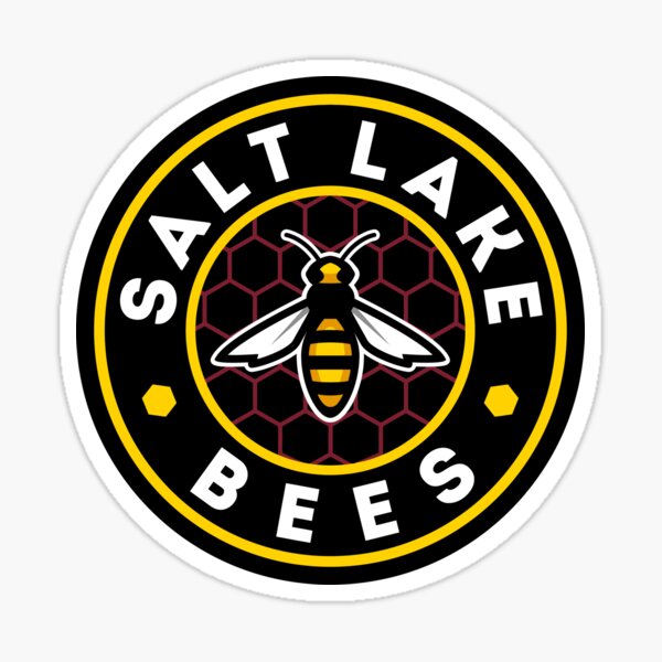 Happy Bumble Bee Sticker by Salt Lake Bees for iOS & Android