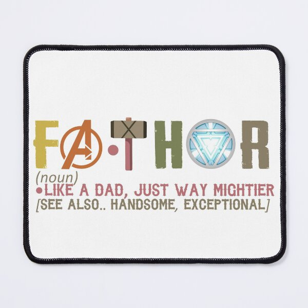 Item preview, Father, just way mightier, super hero  designed and sold by roboartpixel.