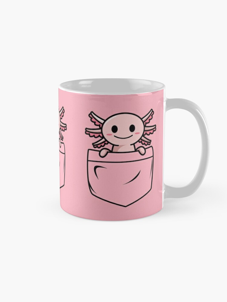 Ask Me About My Axolotl Cute Salamander White 11oz Ceramic Mug