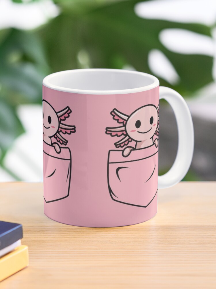 Ask Me About My Axolotl Cute Salamander White 11oz Ceramic Mug