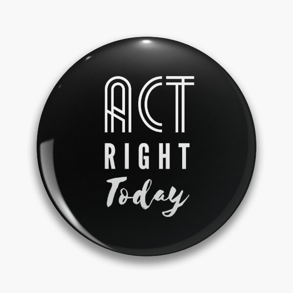 Item preview, Act Right Today - Black designed and sold by ActRightToday.