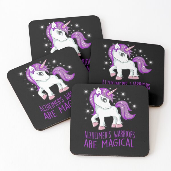 Item preview, Unicorn Alzheimer's Awareness, Alzheimer's Warrior are Magical Gift for Alzheimer's Warrior, Purple Ribbon Gift designed and sold by CapitalDesignss.
