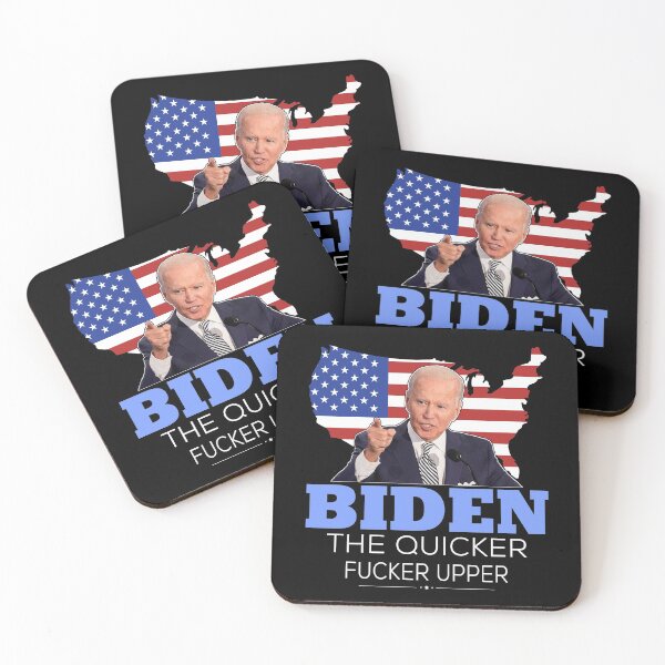 Item preview, Biden The Quicker Fucker Upper designed and sold by timothybakerhi.