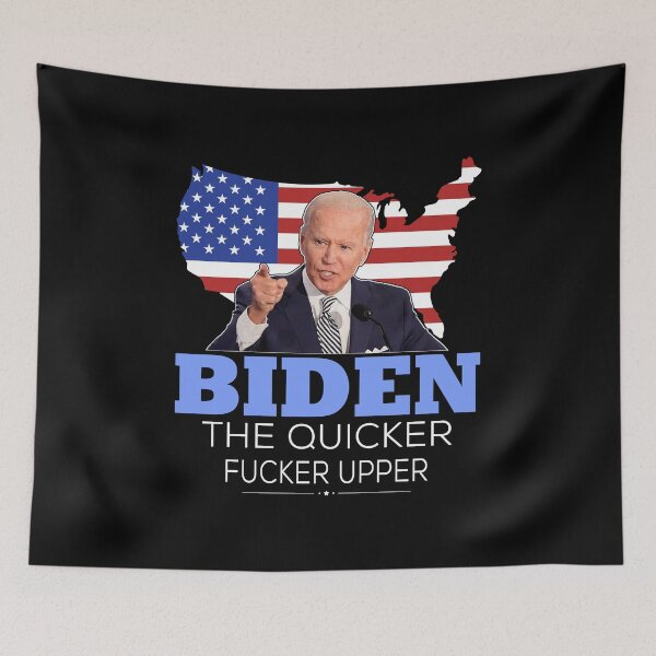 Item preview, Biden The Quicker Fucker Upper designed and sold by timothybakerhi.