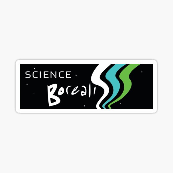 Science Borealis logo gear Sticker