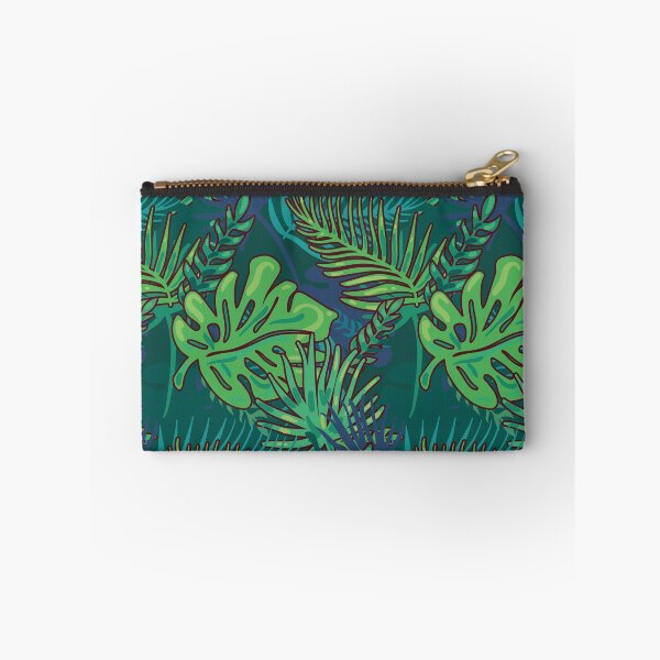 Item preview, Green Jungle Leaves Pattern designed and sold by digoarpi.