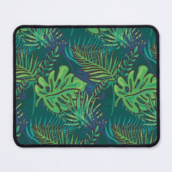 Item preview, Green Jungle Leaves Pattern designed and sold by digoarpi.