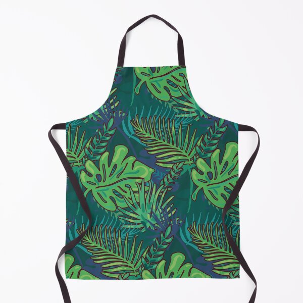 Item preview, Green Jungle Leaves Pattern designed and sold by digoarpi.