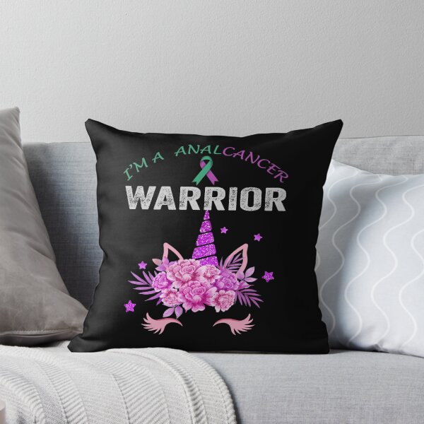 Item preview, Unicorn Anal Cancer Awareness, I'm an Anal Cancer Warrior Gift for Anal Cancer Warrior, Purple and Green Ribbon Gift designed and sold by CapitalDesignss.