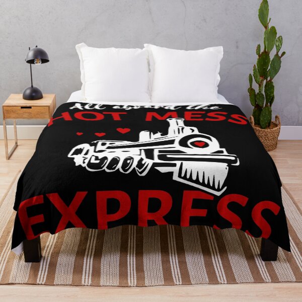 Item preview, All aboad the hot mess express designed and sold by Cosmo-s.