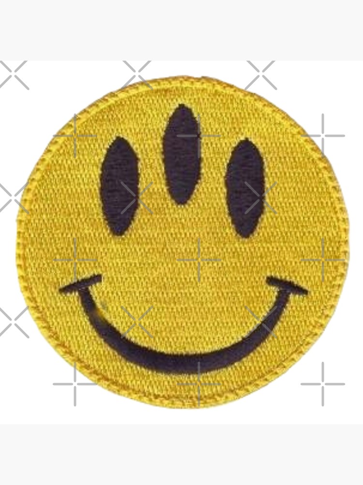 Smiley Face Patch 3