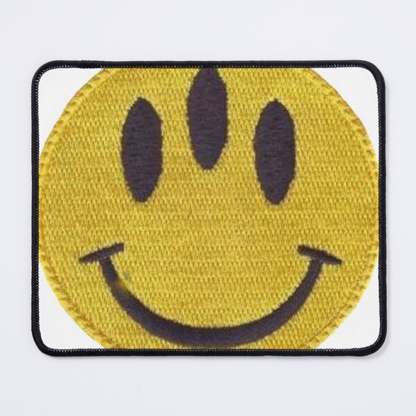 Item preview, Three Eyed Smiley Face designed and sold by dinostoar.
