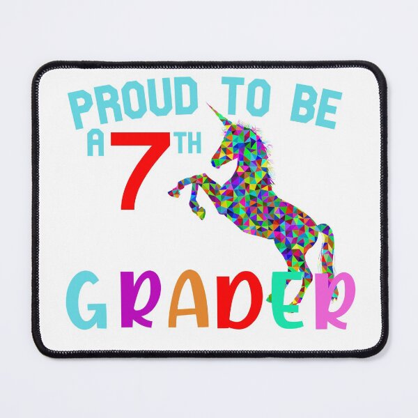 Item preview, Proud to be a 7th Grader-Hello 7 th Grade-Grade 7 Here I Come-Back to School 7TH Graders designed and sold by DiensDesign.