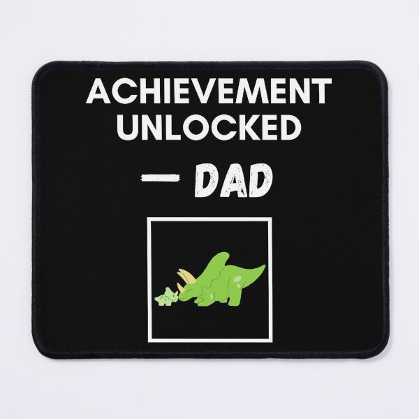 Item preview, Achievement Unlocked Dad - First Time father designed and sold by For the love of Pixels.