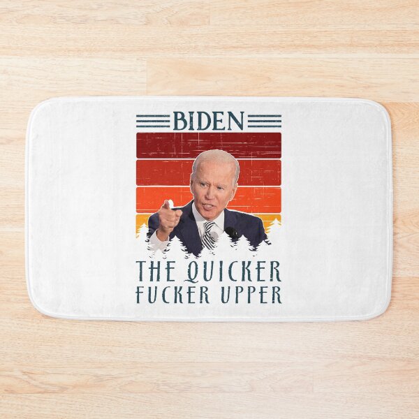 Item preview, Biden The Quicker Fucker Upper Retro designed and sold by timothybakerhi.