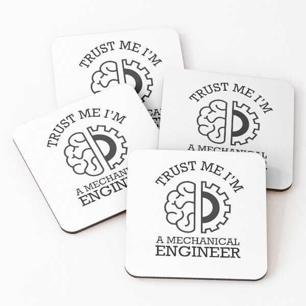 Item preview, Mechanical engineer black and white designed and sold by 4iman.
