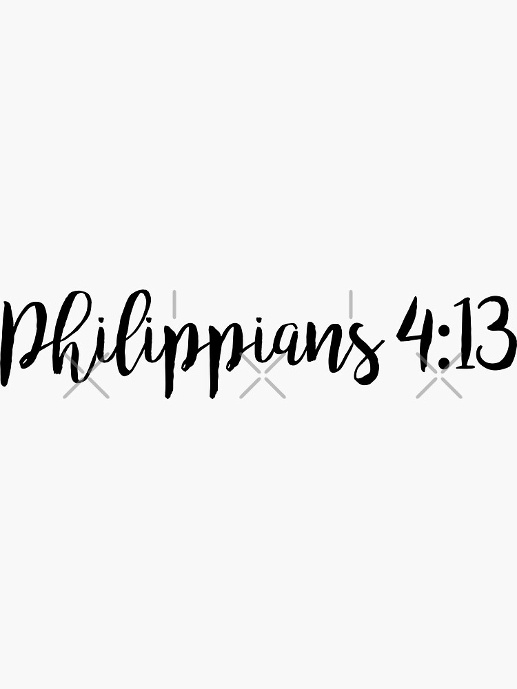 My second tattoo is my favorite bible verse growing up Philippians 413   rtattoo