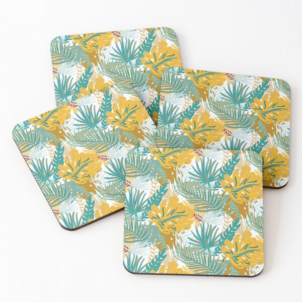 Item preview, Colorful Jungle Leaves Pattern designed and sold by digoarpi.