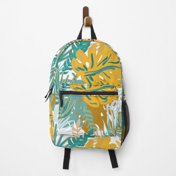 Item preview, Colorful Jungle Leaves Pattern designed and sold by digoarpi.