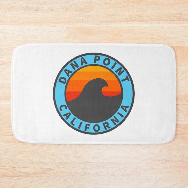 Item preview, Dana Point California Vintage Retro Surf USA Travel Vacation Summer Sunset Beach designed and sold by tmartinezta.