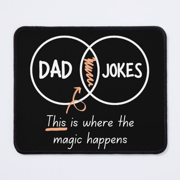 Item preview, Dad jokes are where the magic happens designed and sold by For the love of Pixels.