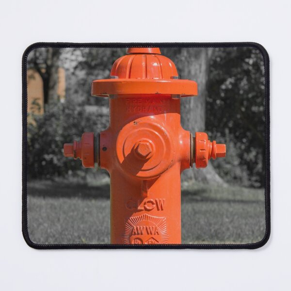 Item preview, Orange Clow Medallion Fire Hydrant designed and sold by Enzwell.