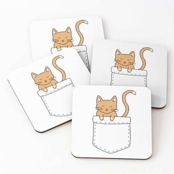 Item preview, Cat in Pocket designed and sold by StickerHome.