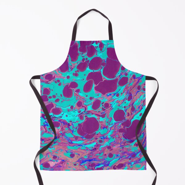 Item preview, Striking Bright Aqua and Purple Oil Bubbles photo designed and sold by cgroenewald.