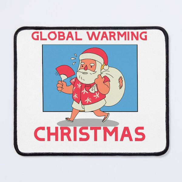 Item preview, Christmas in July Santa-Global Warming Awareness designed and sold by DiensDesign.