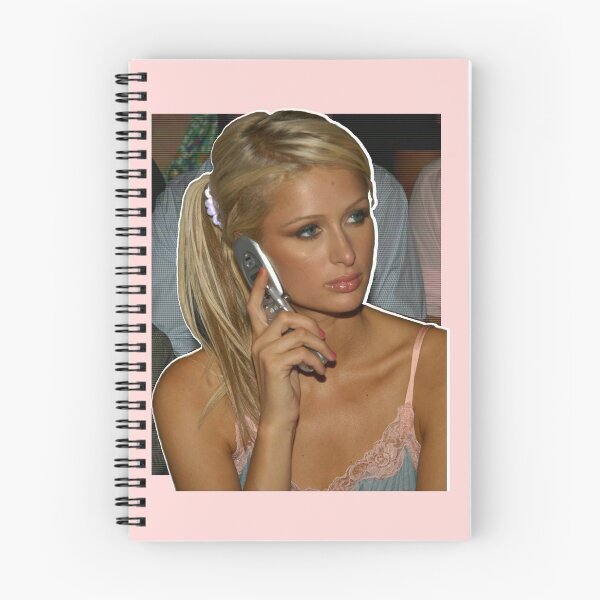 Item preview, Paris Hilton flip phone scanlines designed and sold by recuni.