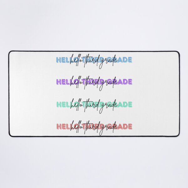 Item preview, Hello Third Grade | Back to School Sticker Pack designed and sold by Nikiolilalala.