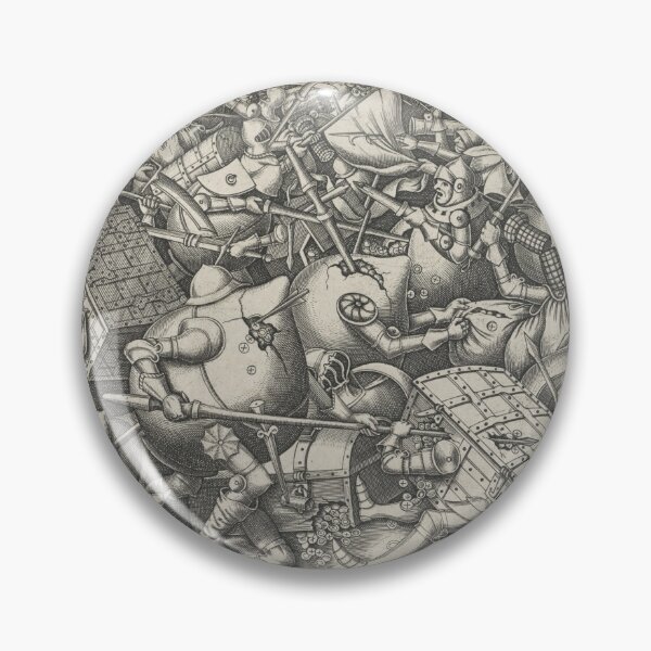 Item preview, Knights of Avarice vintage etching designed and sold by Vintage Designs +.