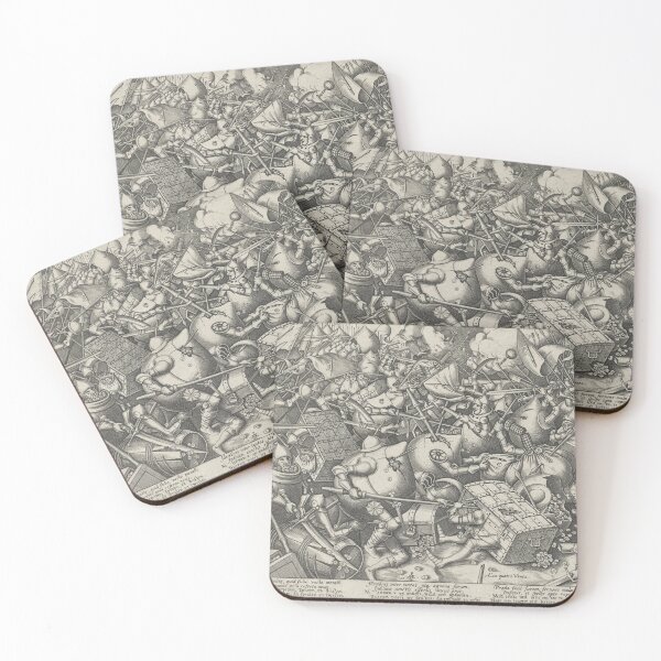 Item preview, Knights of Avarice vintage etching designed and sold by Vintage Designs +.