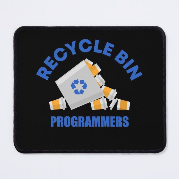 Item preview, Computer Programmers Desktop Recycle Coffee Bin designed and sold by JandNDesign.
