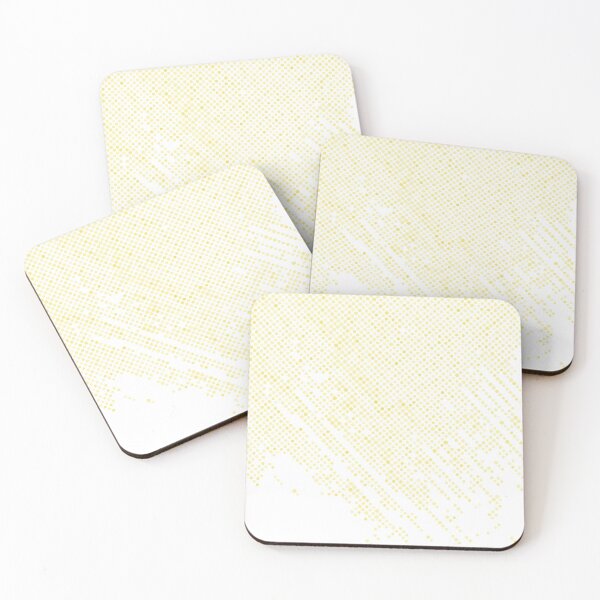 Item preview, Yellow and White Polka Dot Abstract Pattern 2022 Trending Color - Hue - Shade - Colour Pantone Illuminating Yellow 13-0647 designed and sold by ColorOfTheYears.