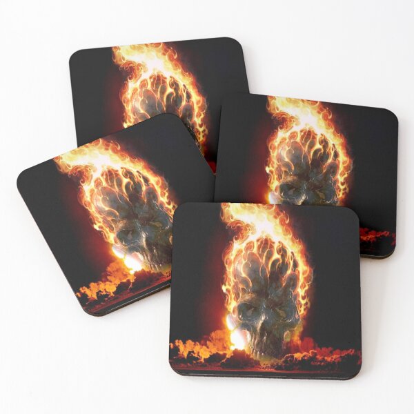 Item preview, Skull on Fire designed and sold by MurphyMorganGifts.